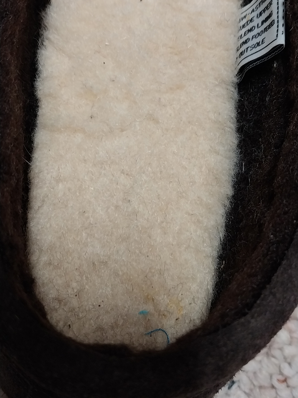 Bear Paw Cozy Dark Brown Suede Moccasin Slippers - Picture 3 of 6